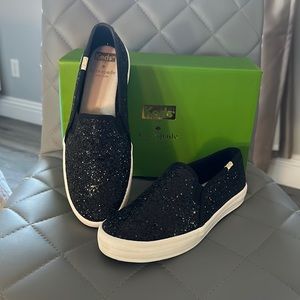 Keds for Kate Spade, New York, Double Decker glitter sneaker